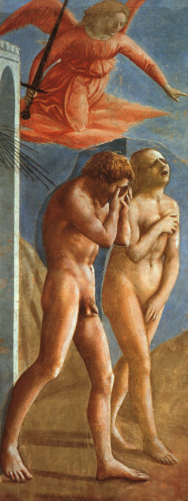 Masaccio's Explusion from the Garden of Eden
