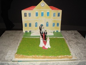 Gay marriage wedding cake photo by Giovanni Dall'Orto, 26-1-2008.