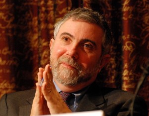 Paul Krugman, looking smug