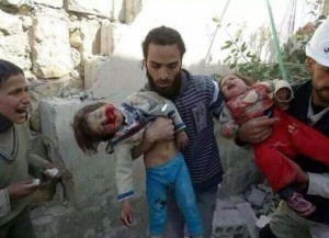 Dead in children in Gaza