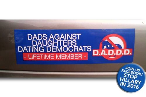 Dads against daughters dating democrats