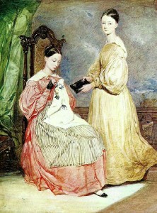 Florence Nightingale and her sister Parthenope