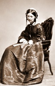 Florence Nightingale shortly after her return to England from Scutari