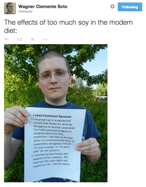 Too much soy in modern diet turns boys into feminists