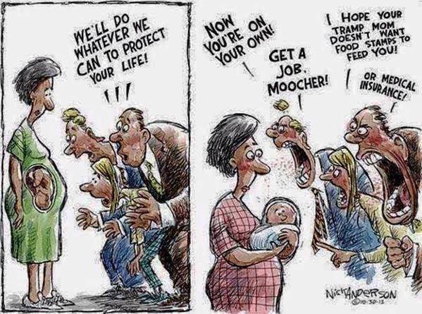Republicans only care about babies in utero