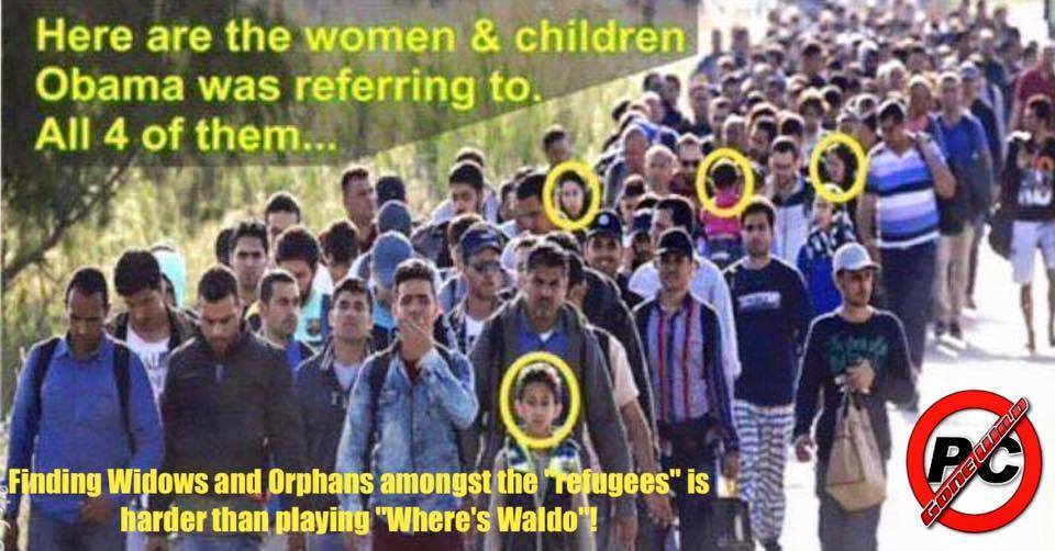 <b>Widows and orphans</b> amongst <b>refugees</b>