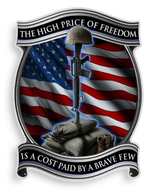 Military high price of freedom