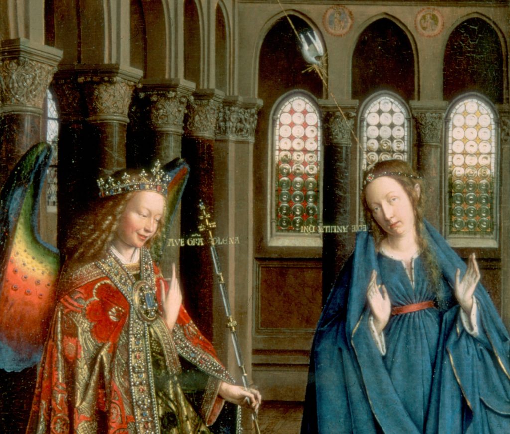 Jan van Eyck The Annunciation