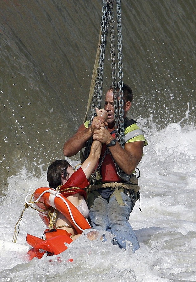 Construction worker rescue