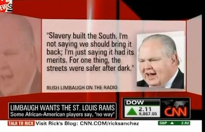 Rush Limbaugh CNN Hoax