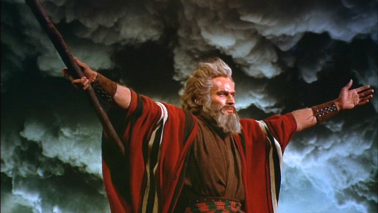 Passover Charlton Heston as Moses