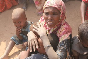 East African Famine Victim