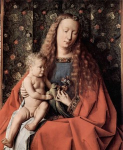Virgin and Child by Jan van Eyck