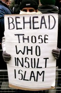 Behead those who insult Islam