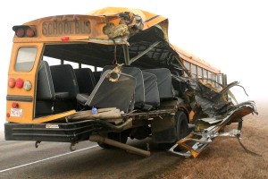 School bus crash