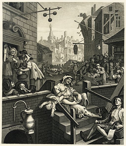 William Hogarth's Gin Lane