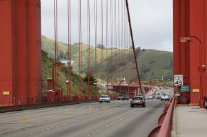 Heading into Marin County