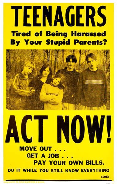 Teenagers act now!