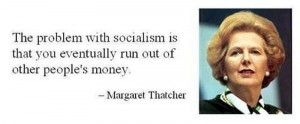 Thatcher on socialism