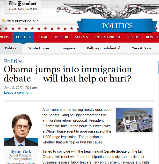 Obama jumps into immigration debate — will that help or hurt  WashingtonExaminer.com - Mozilla Firefox 682013 72916 PM.bmp