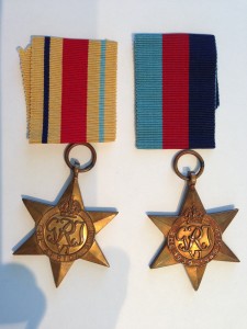 Some of Daddy's service medals