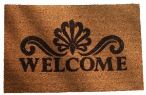 Welcome mat