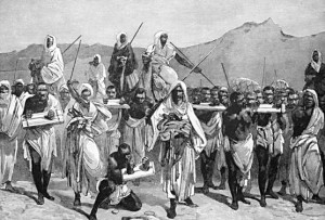 Muslim slave traders in Africa