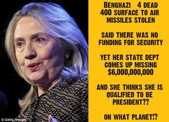 Hillary's dismal Sec of State record