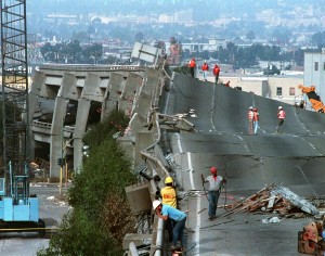 Loma Prieta damage in 1989