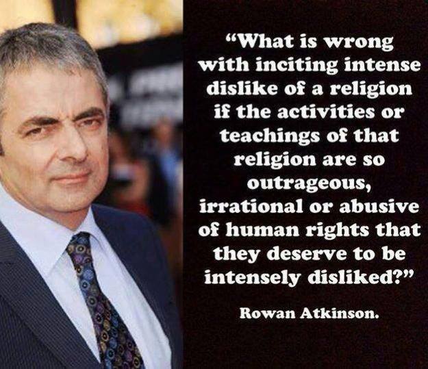 Mr. Bean makes sense on Islam