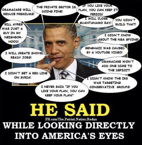 Obama's lies