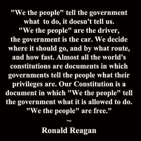Reagan on we the people