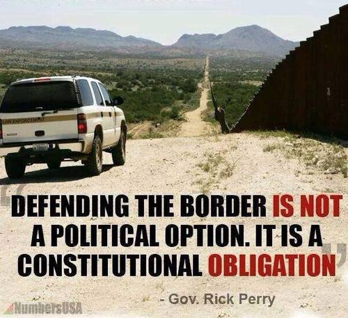 Rick Perry on defending the border
