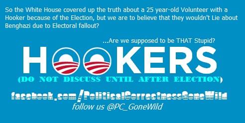 White House lies about Hookers