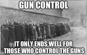 gun control ends well for those controlling guns
