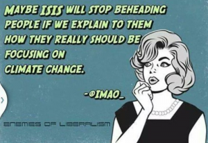 Get ISIS to focus on climate change