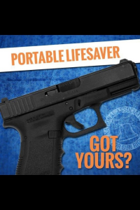 Gun as a portable life saver