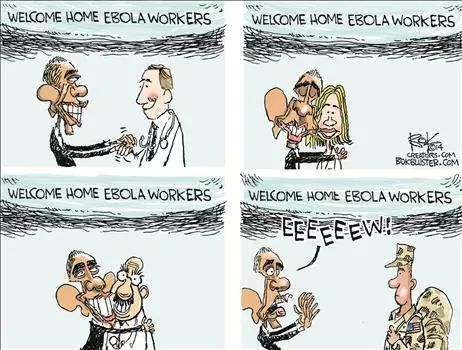 Obama hates military ebola workers