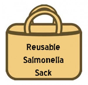 Reusable salmonella sack