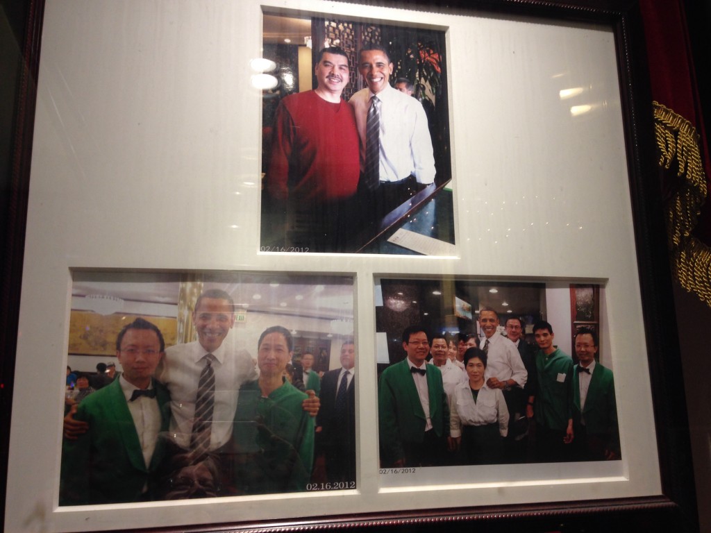 Obama Chinese restaurant