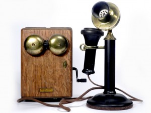 Old style telephone