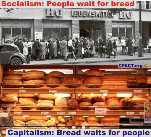Socialism capitalism and bread