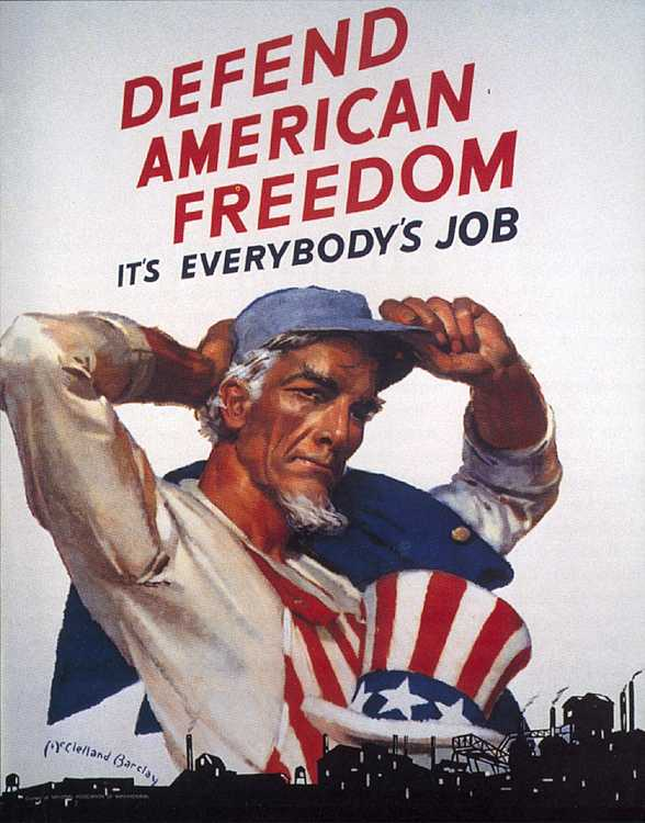 Everyone's job to defend American freedom