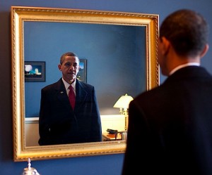 Obama and the mirror