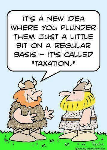Vikings seeing taxation as a plunder alternative