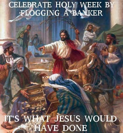 Flog a banker