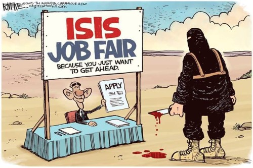 ISIS job fair Obama