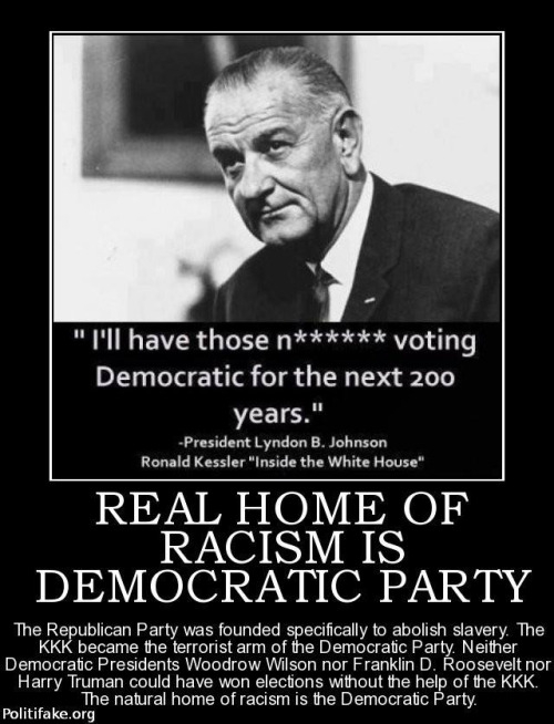Johnson on chaining blacks to Democrat party through welfare