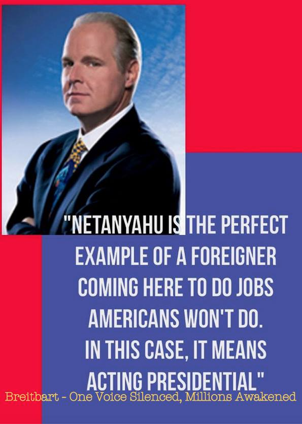 Netanyahu did job one American wouldn't