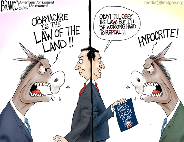 Obamacare Democrats Cruz